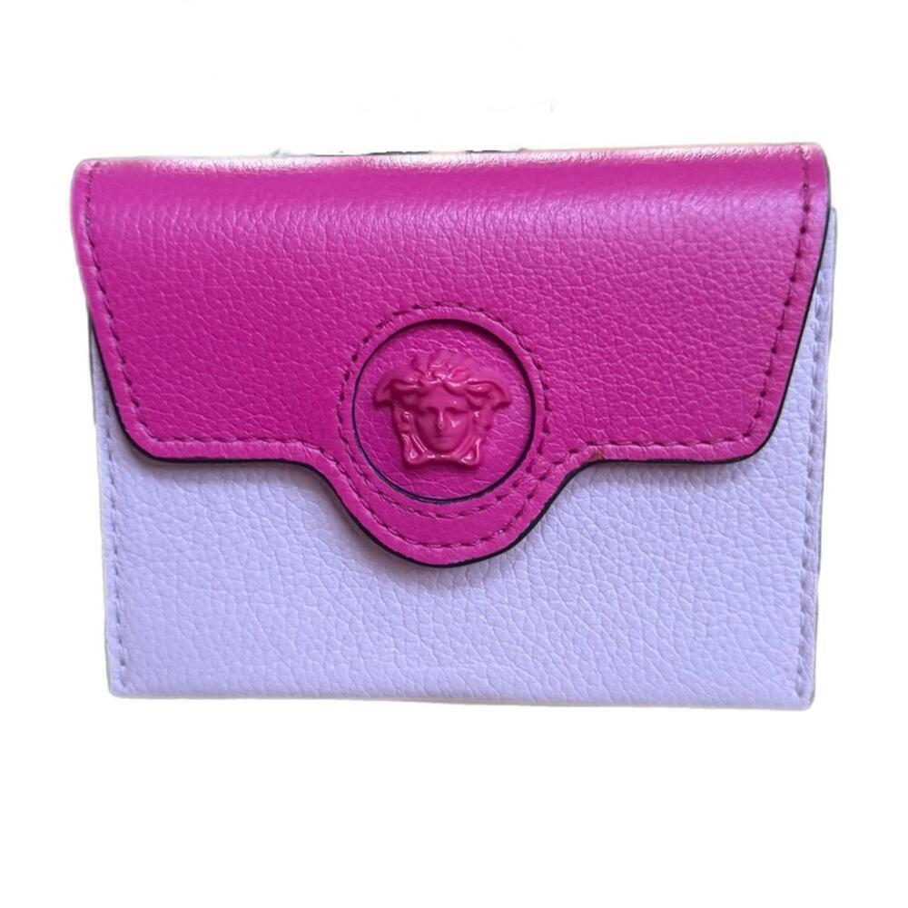 Versace Pink and Purple Card Wallet- EUC with dustbag - Picture 2 of 9
